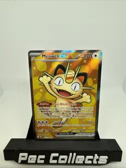 Meowth Ex Full Art 107/088 - Pokemon TCG Perfect Order - Image 1