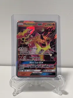 TURTONATOR GX ~ Pokemon TCG: Sun & Moon GUARDIANS RISING 18 - Image 1
