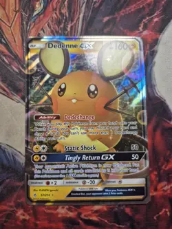 Dedenne GX 57/214 SM - Unbroken Bonds Pokemon TCG NM - Image 1