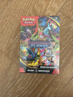 Pokemon TCG: Phantasmal Flames Factory Sealed Booster Bundle Box - Image 1