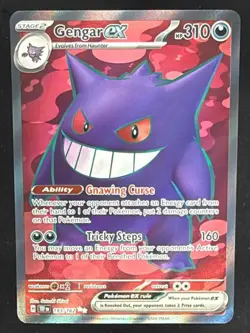 2024 Pokemon Gaming Temporal Forces Gengar ex #193/162 - Image 1