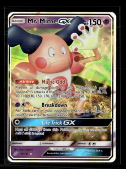 Pokemon 2019 Team Up MR. Mime GX #67/181 - Image 1