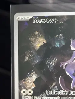 Pokemon Mewtwo 2023 scarlet & violet: Black Star Promo #SVP052 - Image 3