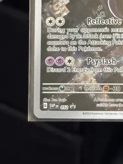 Pokemon Mewtwo 2023 scarlet & violet: Black Star Promo #SVP052 - Image 4