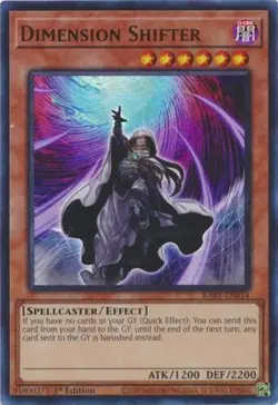 Yugioh - Dimension Shifter (Ultra Rare) (1st Edition) - RA01-EN014 (P) - Image 1