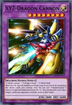Yugioh - XYZ-Dragon Cannon (Secret Rare) (1st Edition) - MP24-EN011 (P) - Image 1