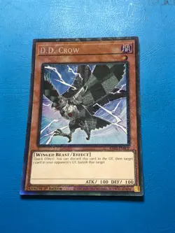 YUGIOH Collector's Rare D.D. Crow RA02-EN002 1st Edition - Image 1