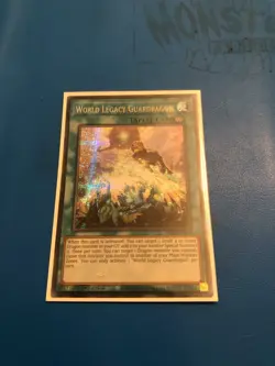 YUGIOH Secret Rare World Legacy Guardragon MP20-EN029 1st Edition - Image 1