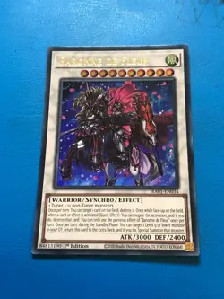 YUGIOH Ultra Rare Baronne De Fleur RA01-EN034 1st Edition PLAYED - Image 1
