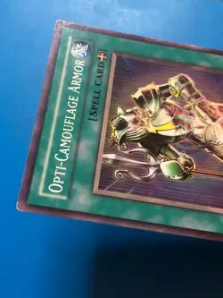 YUGIOH Common Opti-Camouflage Armor AST-035 1st Edition PLAYED - Image 3