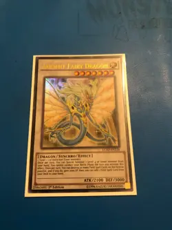 YUGIOH Ultra Rare Ancient Fairy Dragon LC5D-EN238 1st Edition - Image 1