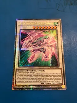 YUGIOH Quarter Century Rare Accel Synchron Stardust Dragon MP24-EN030 1st Ed - Image 1