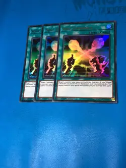 YUGIOH 3x Ultra Rare Soul Exchange LCKC-EN038 1st Edition - Image 1