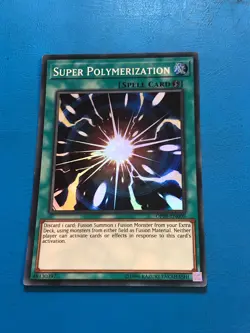 YUGIOH Super Rare Super Polymerization OP09-EN009 - Image 1
