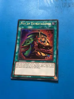YUGIOH Ultra Rare Pot Of Extravagance RA01-EN059 1st Edition - Image 1