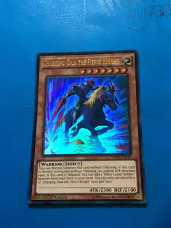 YUGIOH Ultra Rare Charging Gaia The Fierce Knight MP16-EN120 1st Edition - Image 1
