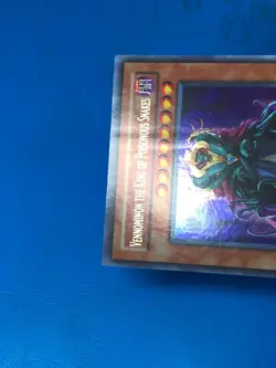 YUGIOH Ultra Rare Vennominon The King Of The Poisonous Snakes TAEV-EN014 PLAYED - Image 3