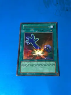 YUGIOH Ultra Rare Premature Burial PSV-037 PLAYED - Image 1