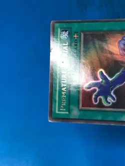 YUGIOH Ultra Rare Premature Burial PSV-037 PLAYED - Image 3