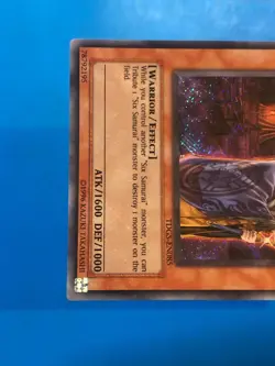 YUGIOH Secret Rare Hand Of The Six Samurai TDGS-EN085 PLAYED - Image 4