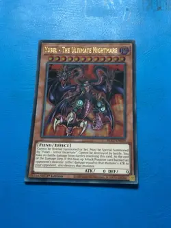 YUGIOH Ultra Rare Yubel - The Ultimate Nightmare BLC1-EN029 1st Edition - Image 1