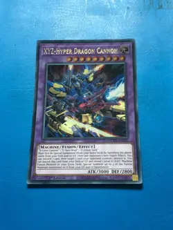 YUGIOH Ultra Rare XYZ-Hyper Dragon Cannon MZTM-EN021 1st Edition - Image 1