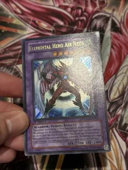 Elemental Hero Air Neos STON-EN034 1st Edition Ultra Rare - Image 3