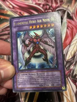 Elemental Hero Air Neos STON-EN034 1st Edition Ultra Rare - Image 4
