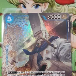 2023 One Piece Pillars of Strength Zeff Alternate Art Rare #OP03-047 - Image 2