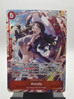 Alvida (Alt Art) OP15-003 R Adventure on KAMI's Island - ONE PIECE Card ENGLISH - Image 1