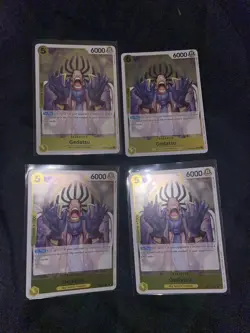 OP05-102 Gedatsu One Piece TCG Card OP05 Awakening Of The New Era x4 Playset - Image 1
