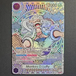 Gold Monkey D. Luffy One Piece Fist of Divine Speed OP05-119 (Avail till 4/6/26) - Image 1