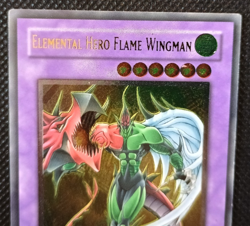 Yugioh TLM-EN035 Elemental Hero Flame Wingman Ultimate Rare 1st Edition - Image 5