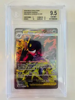 Pokemon - Mega Gengar EX SIR #284/277 Ascended Heroes - BGS Gem Mint 9.5 - Image 1