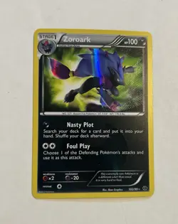 POKEMON POKEMON TCG 2012 ZOROARK 102/99 NEXT DESTINIES HOLO VF - Image 2