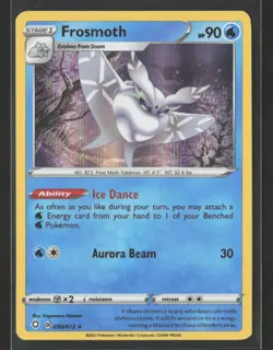 Frosmoth #030/072 Shining Fates Holo Rare Pokemon TCG - Image 1