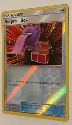 Pokemon TCG Surprise Box SM Unbroken Bonds 187/214 Reverse Holo Trainer English - Image 3