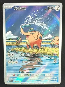 2024 Pokemon Gaming Shrouded Fable Cufant #076/064 - Image 1