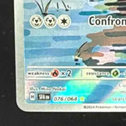 2024 Pokemon Gaming Shrouded Fable Cufant #076/064 - Image 4
