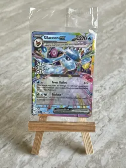 Pokemon TCG *SEALED* Glaceon 26/131 2025 Stamped Holiday Calendar Promo - NM - Image 1