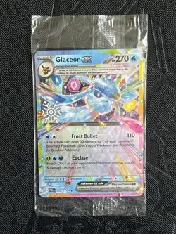 Pokemon TCG *SEALED* Glaceon 26/131 2025 Stamped Holiday Calendar Promo - NM - Image 3