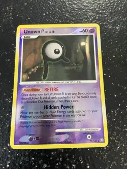 Pokemon TCG Unown (R) 77/146 Legends Awakened Reverse Holo - Image 1