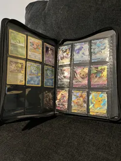 Pokemon TCG Binder Lot Holo V EX GX Radiant Charizard Pikachu Mewtwo - Image 3