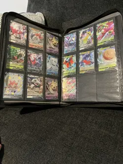 Pokemon TCG Binder Lot Holo V EX GX Radiant Charizard Pikachu Mewtwo - Image 4