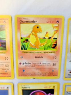 Pokemon 1999 Shadowless Base Set 6 Lot Charmander Charmeleon Rattata Pidgey (MP) - Image 4
