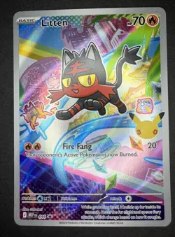 Pokemon TCG First Partner Illustration Collection Series 1 Gen 7 Alola Starters - Image 4