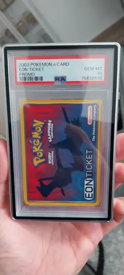Pokemon EON Ticket PSA 10 Latios & Latias - Image 1