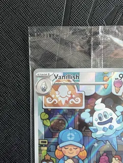 Pokemon TCG *SEALED* Vanillish 190/182 2025 Stamped Holiday Calendar Promo - NM - Image 4