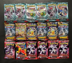 Pokemon Booster Packs Destined Rivals Surging Sparks Journey Together SEALED NEW - Image 1