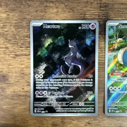 Pokemon Scarlet/Violet Promo 151 Lot Mewtwo Snorlax Mew ex Holos *ACTUALLY* NM - Image 2